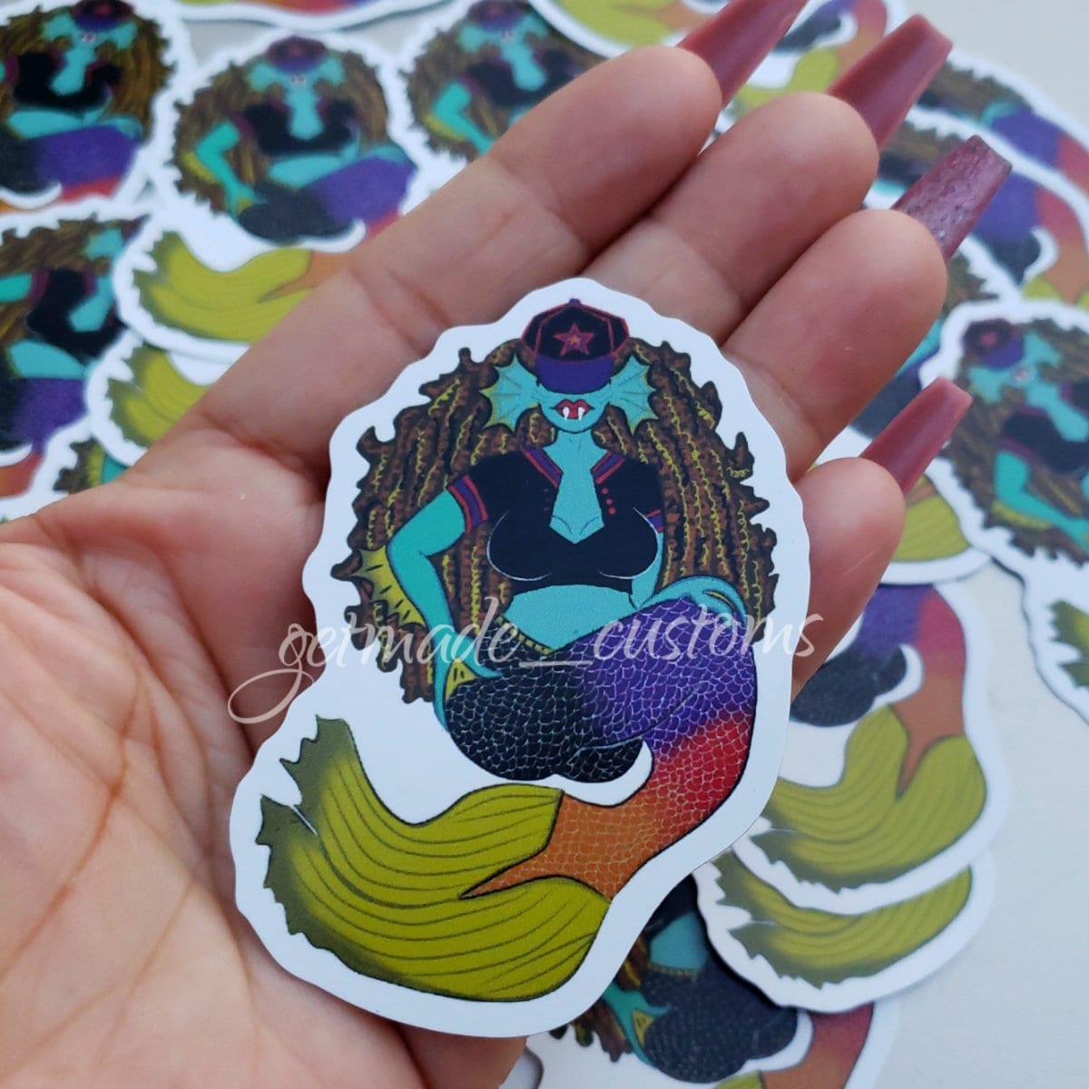 Mermaid Fantasy Decal Sticker