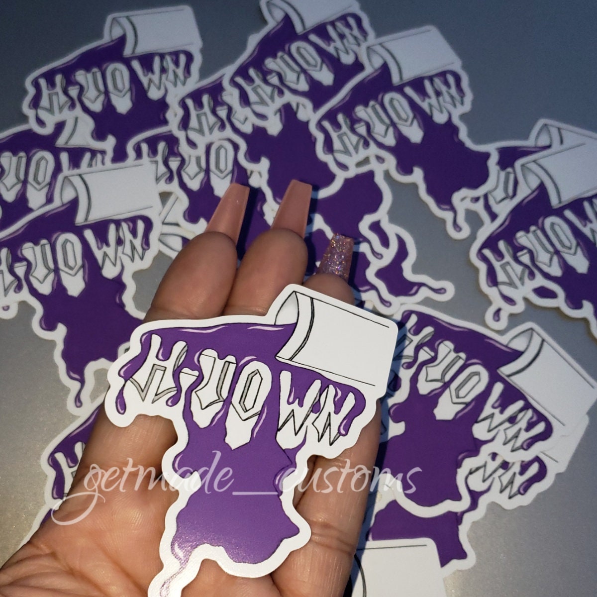Htown Drip Lean State Decal Sticker