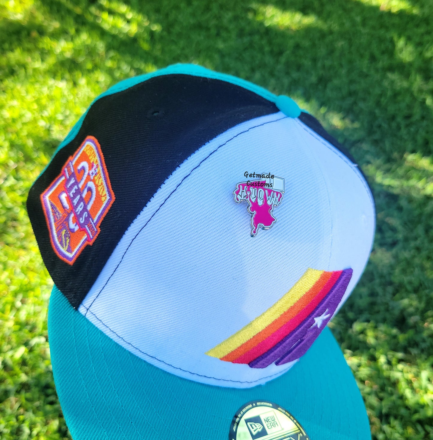 Pink Jolly Rancher Houston Custom Hip Hop Enamel Lapel Pin