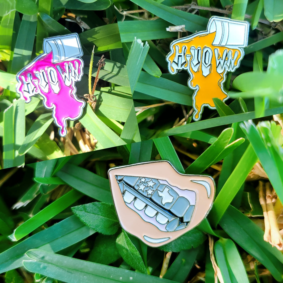 Enamel Pin Houston