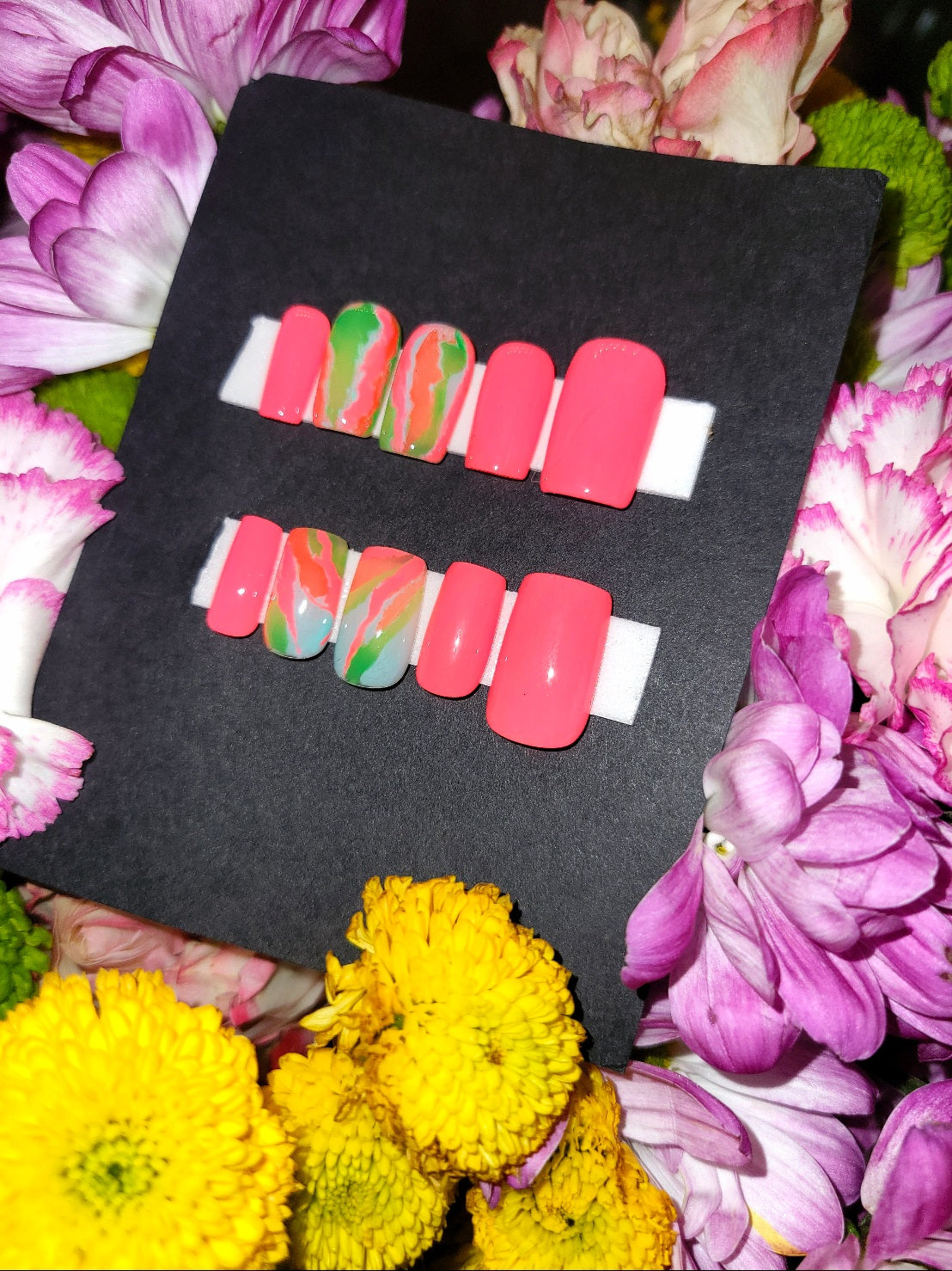 Watermelon Fantabulous Nails